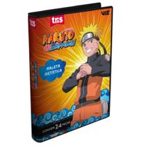Maleta Artistica P/ Desenho Naruto C/24 Peças - Tris Maleta Artistica P/ Desenho Naruto C/24 Peças - Tris