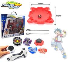 Maleta Beyblade 4 Beyblade Burst com Lançador+ Arena Batalha