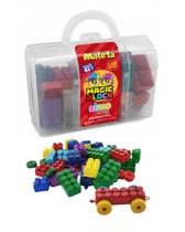 Maleta Blocos de Montar Block 42 Peças Educativo Infantil Lego Peças Grandes Maleta Blocos de Montar Block 42 Peças Educativo Infantil Lego Peças Grandes