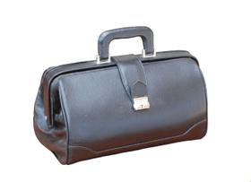 Maleta Bolsa Para Médico Retro em Couro