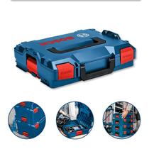 Maleta Bosch LBOXX Modular Azul Reforçada Para Ferramentas Elétricas, Acessórios, Empilhável, Organizador Portátil em ABS Pedreiros Mecânicos