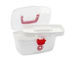 Maleta Box Medicamentos Com Divisória Pequena 23x14x13cm