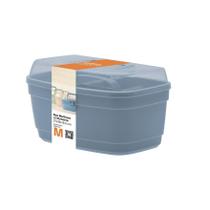 Maleta Box Multiuso Paramount Com Divisórias Cinza Maleta Box Multiuso Paramount Com Divisórias Cinza