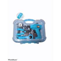 Maleta Brinquedo Conjunto de Ferramenta de Plástico 7 Peças Maleta Brinquedo Conjunto de Ferramenta de Plástico 7 Peças