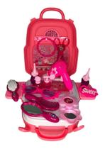 Maleta Cabeleireira Hair Brinquedo 3 Em 1 / Mochila 21 Peças Maleta Cabeleireira Hair Brinquedo 3 Em 1 / Mochila 21 Peças