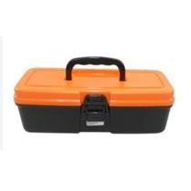 Maleta Caixa de Ferramentas Organizadora Multiuso Laranja