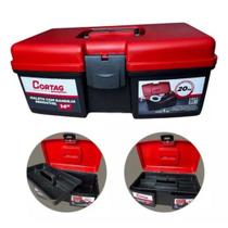 Maleta Caixa Plástica Com Bandeja Removível 14'' - Cortag