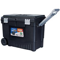 Maleta Car Box Modelo 5100 Resistente Grande Com Rodinhas Arqplast Preta Para Ferramentas 1 Unidade