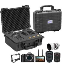 Maleta Case Rígido Anti Impacto Para Cameras E Lentes 40x33cm Opti 3