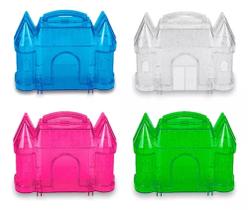 Maleta Castelo Em Diversas Cores e Transparente - Top