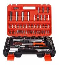 Maleta Catraca Soquetes Chave Reversível 40 Pçs