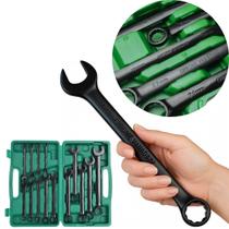Maleta chave combinada 14 pç 8mm a 24mm