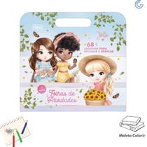 Maleta Colorir Jolie - Tilibra Maleta Colorir Jolie - Tilibra