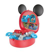 Maleta Com Alça Mickey Construtor com Acessórios Multikids - BR1557