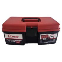 Maleta Com Bandeja Removível 14'' - 20kg (62883) - Cortag Maleta Com Bandeja Removível 14'' - 20kg (62883) - Cortag