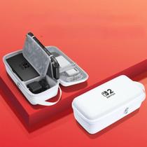 Maleta com detalhe transporte branca nintendo switch 2 portátil ns2 bolsa bag proteção