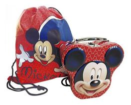 Maleta Com Mochila do Mickey Mouse