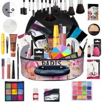 Maleta Completa De Maquiagem Ruby Rose Liptint Bz75-1