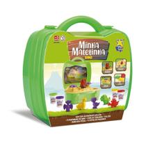 Maleta Conjunto Massinha Dino Vulcão Diver Toys 8145 Maleta Conjunto Massinha Dino Vulcão Diver Toys 8145