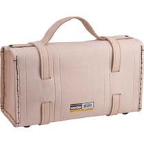 Maleta Couro Ferramentas 330x170x110 Marrom Vonder