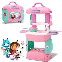 Maleta Cozinha Casa Magica Gabby Menina Panela Colher Oferta