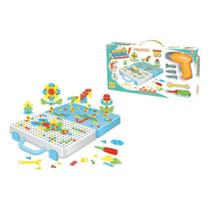 Maleta Criativa Infantil Com Parafusadeira - Braskit 3602 Maleta Criativa Infantil Com Parafusadeira - Braskit 3602
