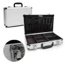 Maleta de Alumínio Fertak 5201 Caixa de ferramentas prata P