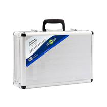 Maleta De Alumínio Grande 45x33x15cm P/Ferramentas Brasfort