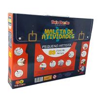 Maleta de Atividades e Pintura do Pequeno Artista Brinquedo Educativo - Bate Bumbo - 3 anos