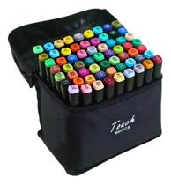 Maleta De Canetinhas Coloridas 60 Cores Duas Pontas Hidrográfica Touch Sweet 60 Maleta De Canetinhas Coloridas 60 Cores Duas Pontas Hidrográfica Touch Sweet 60