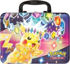 Maleta de Colecionador Pokémon Escarlate e Violeta Copag Cards Cartas Booster - 7896192335951