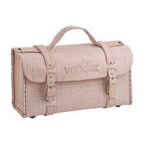 Maleta de couro 33cm para ferramentas marrom vonder