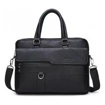 Maleta de couro Jeep Buluo para homens original 38x28x7 cm