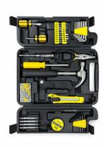 Maleta de Ferramentas 200 Peças Kit Completo para Reparos Manutenção Casa e Uso Profissional