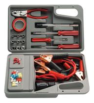 Maleta De Ferramentas Automotiva 32 Pçs Kit Emergência Carro