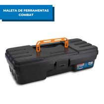 Maleta de Ferramentas Combat Preta 12 Arqplast
