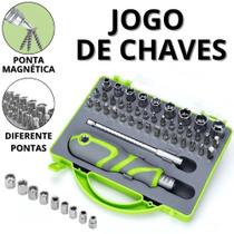 Maleta De Ferramentas Completa Jogo De Chave Completo Kit Ferramenta Conjunto De Chaves Soquetes