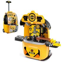 Maleta De Ferramentas Infantil Acessórios Brinquedo Menino