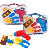 Maleta de Ferramentas Infantil Kit 11 Peças - Paki Toys