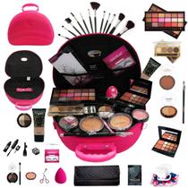 Maleta De Maquiagem Completa Belle Angel Base Pele Negra - Bazar Na Web