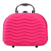 Maleta De Maquiagem Completa Portátil Fenzza - Rosa Maleta De Maquiagem Completa Portátil Fenzza - Rosa