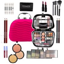 Maleta De Maquiagem Completa Profissional Portátil - Fenzza Maleta De Maquiagem Completa Profissional Portátil - Fenzza