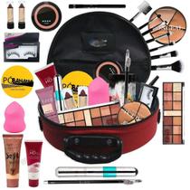 Maleta De Maquiagem Completa Profissional Ruby Rose BZ69-2