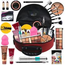 Maleta De Maquiagem Completa Profissional Ruby Rose BZ69-2