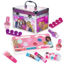 Maleta de Maquiagem Infantil Barbie - 12 Peças (3+ anos)