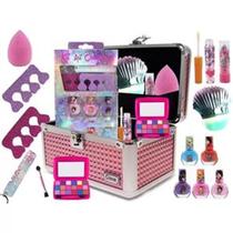 Maleta De Maquiagem Infantil Completa Presente Meninas
