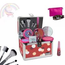 Maleta de maquiagem + kit maquiagem infantil BZ33
