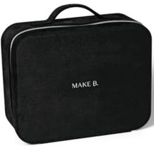 Maleta de maquiagem preta make B Maleta de maquiagem preta make B