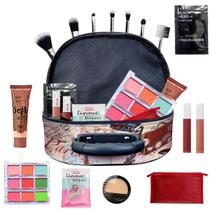 Maleta de Maquiagem TOP Necessaire + Pinceis BZ20-2 Maleta de Maquiagem TOP Necessaire + Pinceis BZ20-2