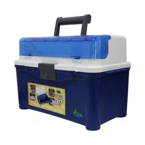 Maleta De Pesca PB Box 007 33L Azul - Pesca Brasil